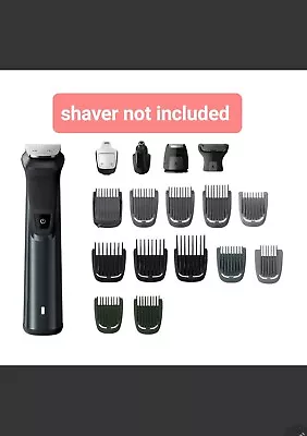 Philips Norelco Multigroom 9000 Series ALL ATTACHMENTS+CASE+CHARGER ONLY*NEW*  • $25.62