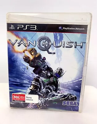 Sony Playstation 3 Vanquish Game R4 PAL AU/NZ • $13.94