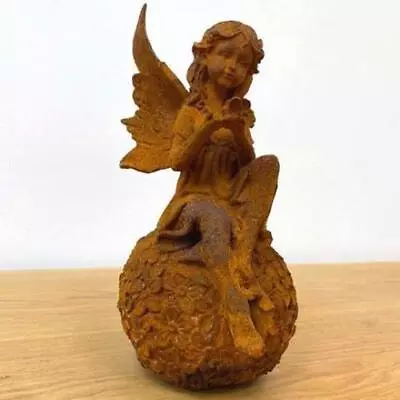 Cast Iron Meadow Fairy Statue • £105