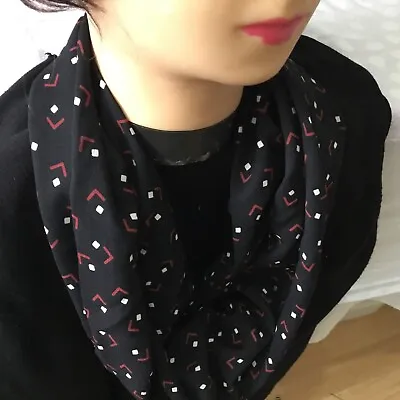 Fashion Cowl Neck Fashion Scarf/ Snood In Lovely Drapey  Fabric • £4.99