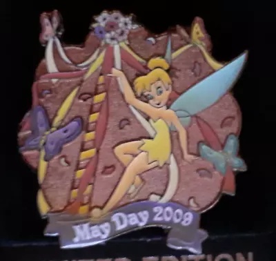Disney May Day 2009 Tinker Bell And Butterflies Pin~LE 1500~#69052~NEW ON CARD! • $10