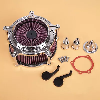 For Harley Sportster XL 883 1200 Turbine Spike Air Cleaner Intake Filter 1991-UP • $68.95