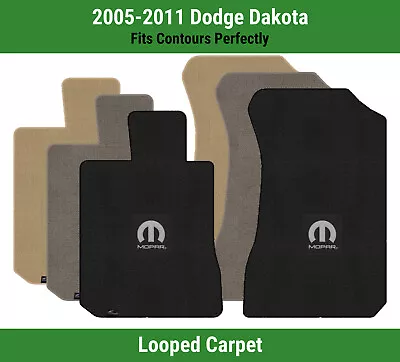 Lloyd Classic Loop Front Carpet Mats For '05-11 Dodge Dakota W/Black M-Mopar • $138.99