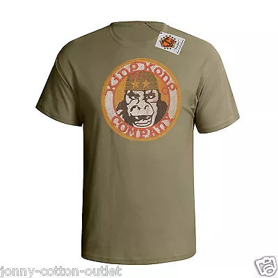 Mens ORGANIC Cotton T-Shirt Taxi Driver King Kong Company Cult Movie Retro Gift • £13.99