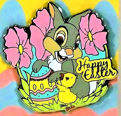 $4.21 • Buy Disney Happy Easter Thumper From Bambi With Baby Chick Pin