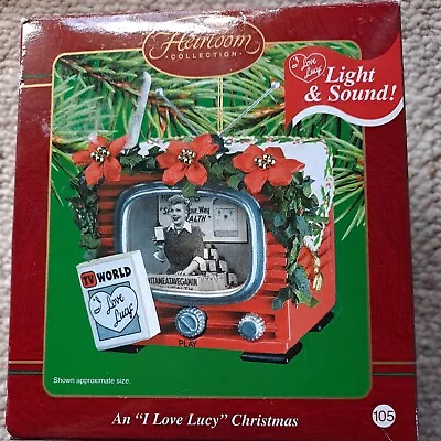   I Love Lucy  Christmas Ornament  Vitameataveamin Girl  Lights & Sound Nice • $49.99