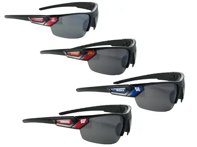 NCAA Collegiate Licensed Men Womens Unisex Black Sunglasses S12JT Choose Team • $19.49