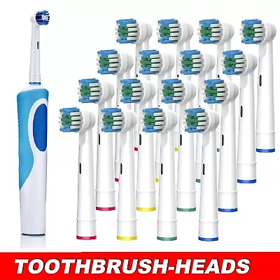 Electric Replacement Braun Toothbrush Heads Oral B Compatible Brush Generic NEW • $10.99