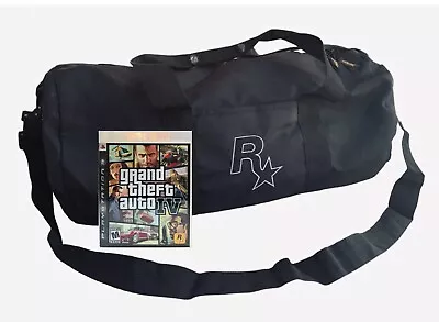 $58.99 • Buy Rockstar Duffle Bag From GTA 4 - Grand Theft Auto IV + Game *EXCELLENT*