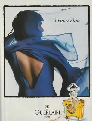 Glossy Paper Advertising - Guerlain's Blue Hour • $3.04