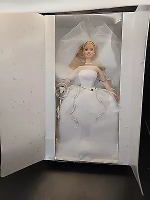 Barbie Blushing Bride Mattel 1999 Collectible Blonde Wedding Dress • $24