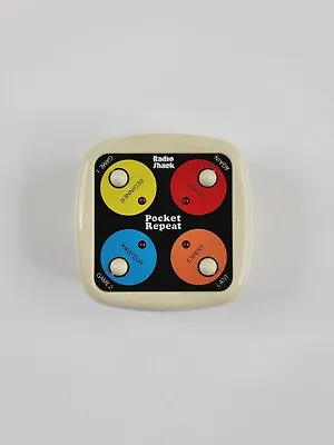 Tandy Radio Shack Pocket Repeat Electronic Travel Memory Game - 1980s Vtg • $8.98