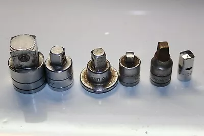 SNAP-ON MAC MATCO SK TOOLS ADAPTER SOCKET EXTENSION SPINNER RATCHET LOT USA 6p • $110