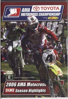 AMA Motocross Championship 2006 - Season Highlights DVD • $30.08