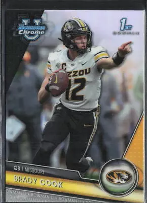 2023 Bowman University Chrome #131 Brady Cook Refractor Missouri Tigers • $3.89