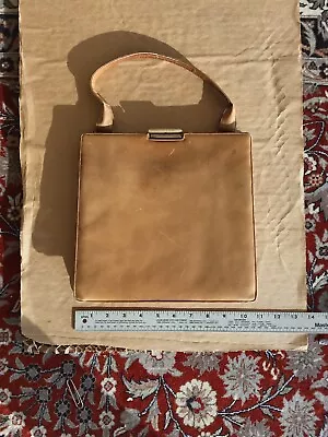 Vintage Leather Mark Cross Purse Handbag Used See Photos AS IS • $45