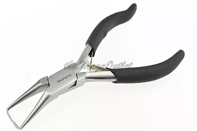 New Hair Extensions Plier For Micro Rings & Fusion Glue Bond Removal Black Grip • £9.49