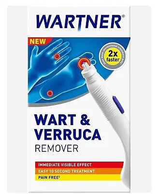 Wartner Wart & Verruca Remover Pen - Pain Free - 10 Second Treatment New • £9.99