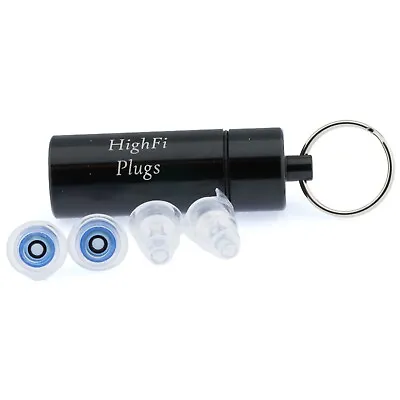 High Fidelity Earplugs Concert Plugs Musician Rave Ear Plug Hearing Protection • $14.99