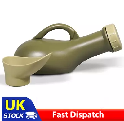 Urinal Bottle Portable Men Male Female Wee Urine Collector Travel Car Camping UK • £6.69