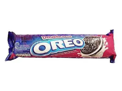 OREO - Double Stuf - Chocolate Sandwich Cookies With Vanilla Flavored Cream 137g • $17.05