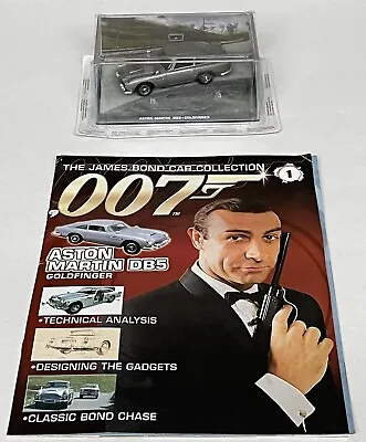 James Bond 007 Diecast Car Collection Aston Martin DB5 Goldfinger Brand New 1 • £24.99