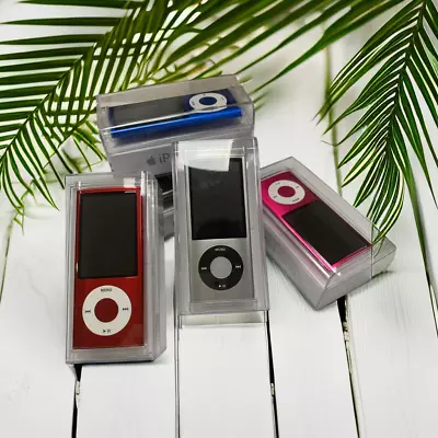 👍 New  Sealed Apple IPod Nano 5th Generation 8GB 16GB Retail Box Warranty Gift • $136.66