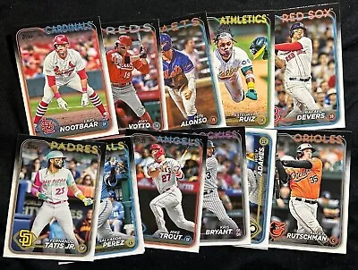 2024 Topps Series One Baseball Singles Complete Your Set You U Pick 1-350 • $1