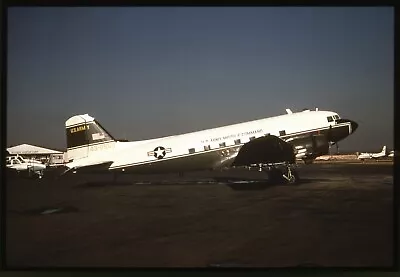 Vintage 35mm Kodachrome Slide - U.S. Army Missile Command C-47 43-8950 In 1974 • $1.99