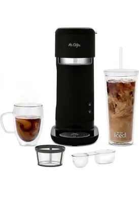 Mr. Coffee Iced And Hot Coffee Maker Single Serve Machine With 22-Ounce Tumbler • $44.99