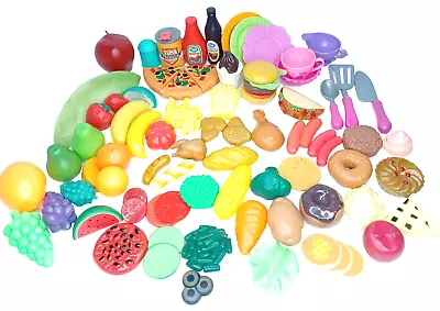 Huge Fisher Price Vintage Fun With Food Lot McDonald Fast Fruit Dessert Learning • $31.95