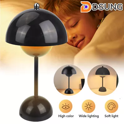 Flower Bud Lamp Dimmable Modern Bedside Lamp For Bedroom Restaurant Cafe • $23.90