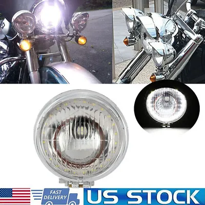 5  Chrome LED Headlight For Yamaha V Star 650 950 1100 Custom Classic • $28.01