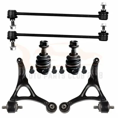 $87.99 • Buy For 2003-2014 Volvo XC90 6PCS Front Lower Control Arms Ball Joints Sway Bars Kit