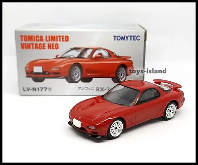 Tomica Limited Vintage NEO LV-N177c MAZDA Efini RX-7 Type R-S 95 1/64 TOMYTEC • $21.80