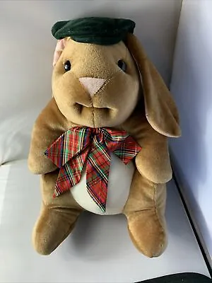 VTG 1985 Toys R US 12” VELVETEEN RABBIT Plush Boy Bunny Male Hat Bow Vintage C • $12.99