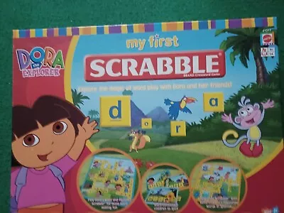 MY FIRST SCRABBLE  Board Game - Dora The Explorer • £5