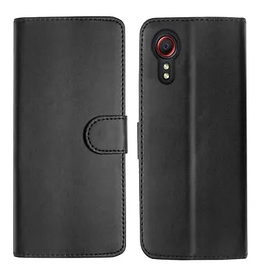 For Samsung Galaxy XCover 5 Leather Wallet Flip Magnetic Gel Bumper Phone Case  • £5.17