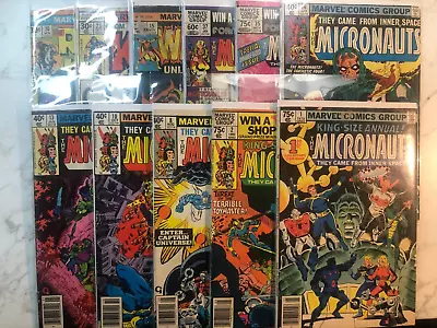 Marvel Comics Lot Of 11. Micronauts • $9.99