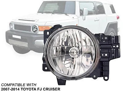 For Head Lamp 2007 - 2014 Toyota FJ Cruiser SUV Driver Left Side TO2502173 • $86.25