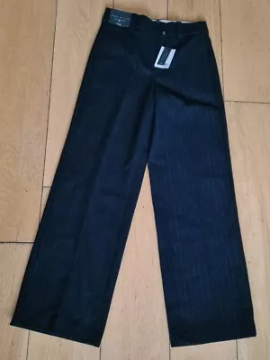 £19.99 • Buy New Next Emma Willis Trousers 8R Wide Leg Pin Stripe RRP £42 With Tags