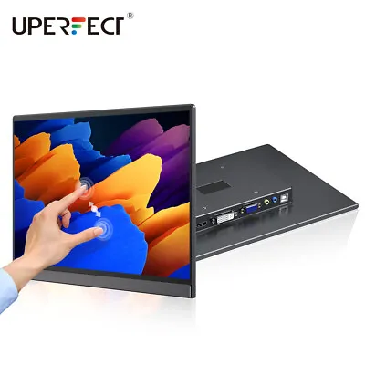 $239.99 • Buy UPERFECT Portable Touch Screen Monitor 13.3  Touchscreen HDMI DVI VGA For PC/MAC