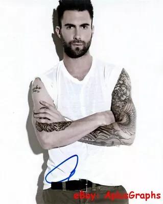 ADAM LEVINE.. Handsome Hunk (Maroon 5) SIGNED • $95