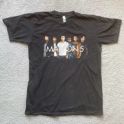 Maroon 5 Shirt Large 2016 Tour North American Concerts Double Sided Black • $11.99