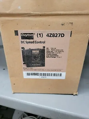 $150 • Buy Dayton 4Z827D DC Speed Control