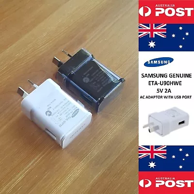 Genuine Samsung AU Wall Charger To USB 5V 2A ETA-U90HBE - Local Seller • $18