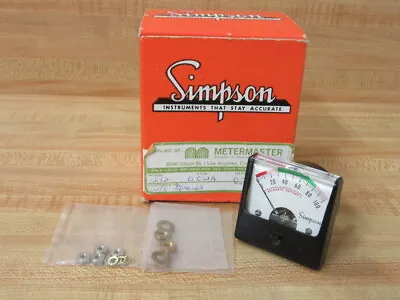 Simpson 1212 Panel Meter • $47.77