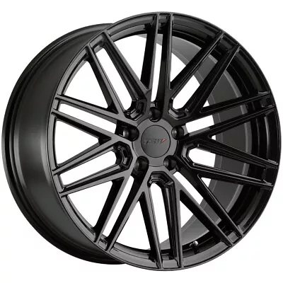 TSW Pescara 18x8.5 5x112 +42mm Gloss Black Wheel Rim 18  Inch • $278