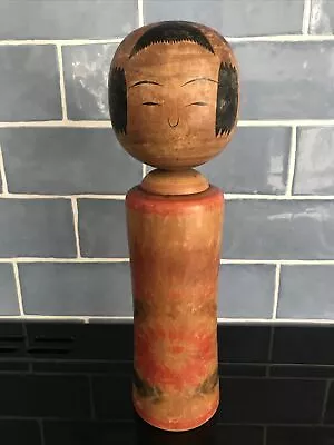 £17.99 • Buy Vintage Japanese Wooden Kokeshi Doll - Signed On Base, (12”) 30.5cm Tall (Lot4)