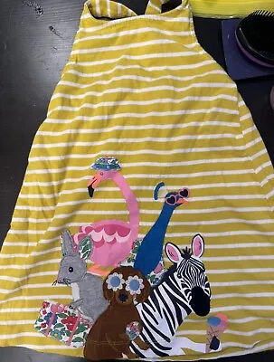 Mini Boden Dress Zoo Size 2/3 Zebra 🦓 Flamingo 🦩 Safari • $24